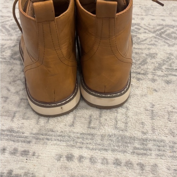 Hawke & Co Tan Leather Moc-Toe Boots - Picture 7 of 9